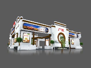 扬州丝路美食广陵展区